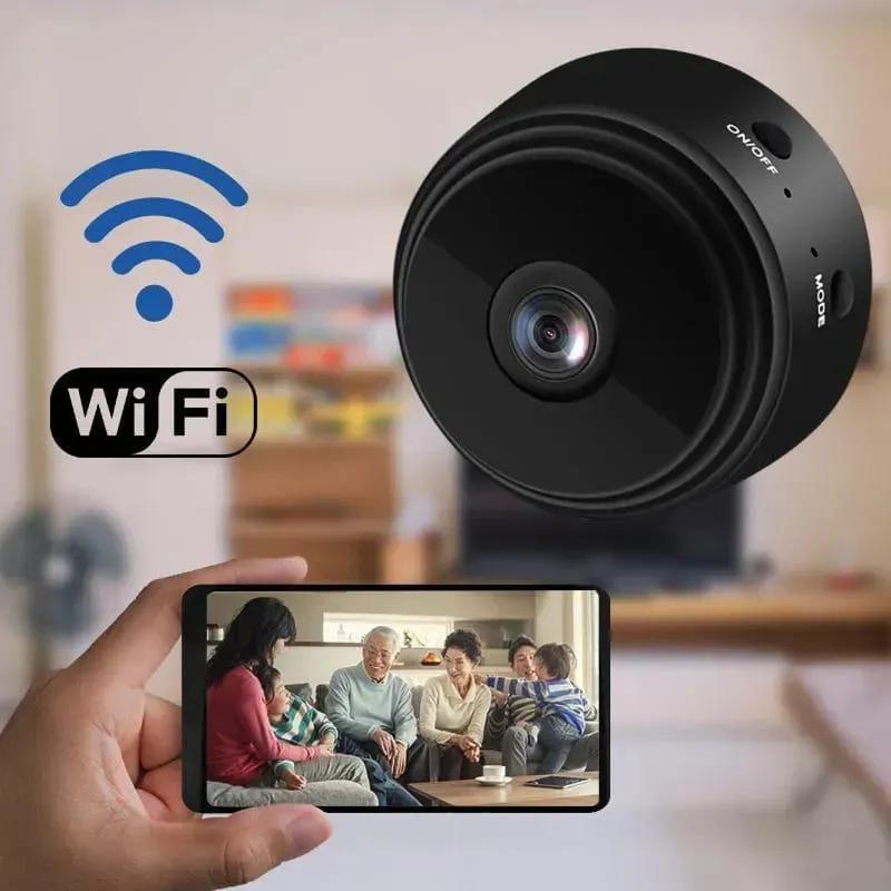 HD 1080P Wireless Mini WiFi Camera – Night Vision Smart Security Camera with Motion Detection & Mobile App Control