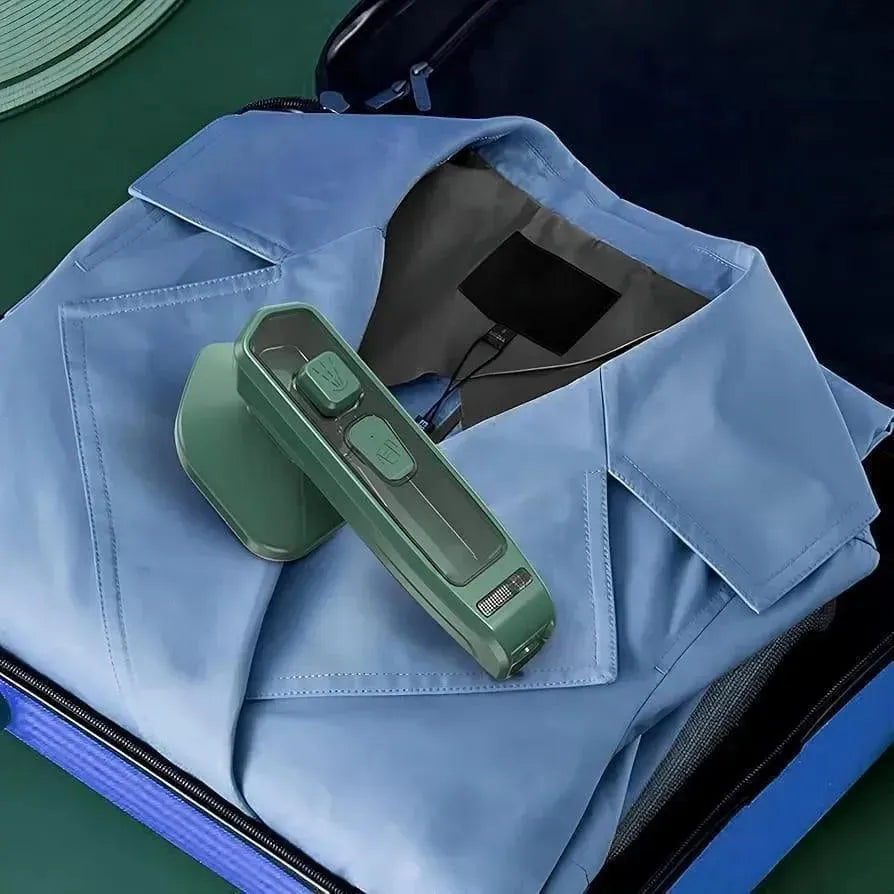 Portable Handheld Steam Iron – 2-in-1 Dry & Wet Mini Iron for Travel & Home Use