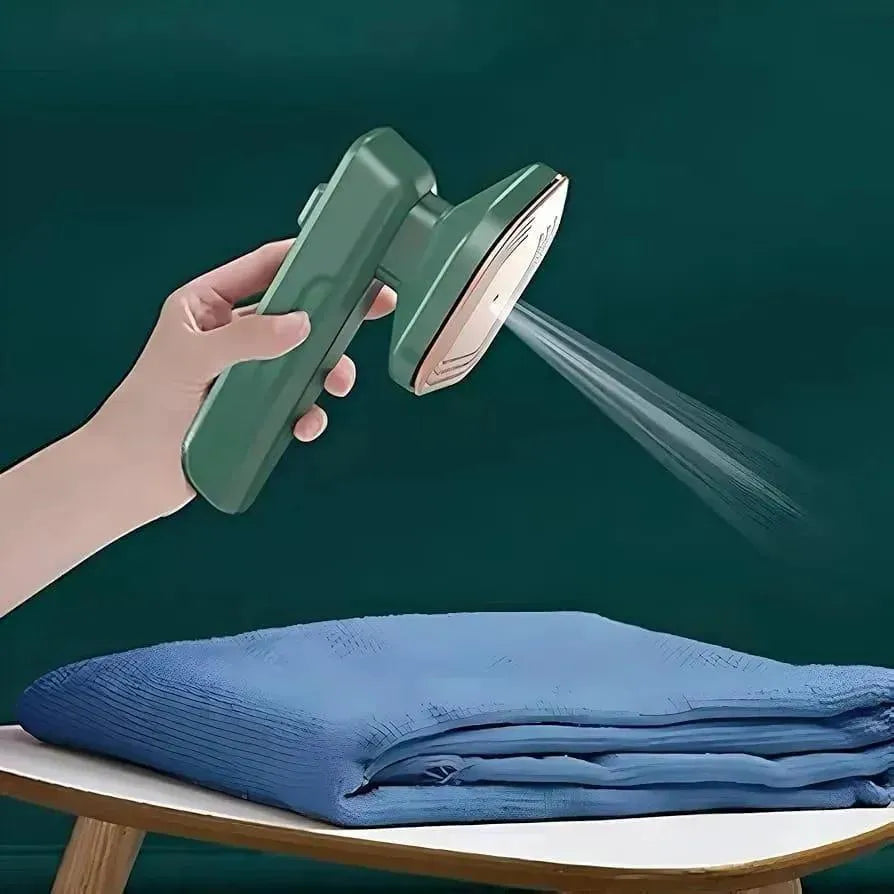 Portable Handheld Steam Iron – 2-in-1 Dry & Wet Mini Iron for Travel & Home Use